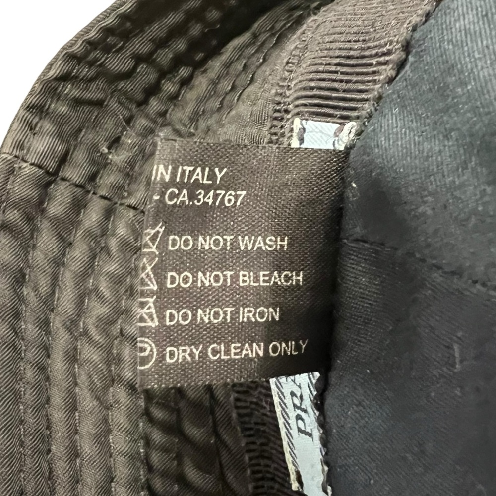 Prada Logo Patch Bucket Hat - image 7